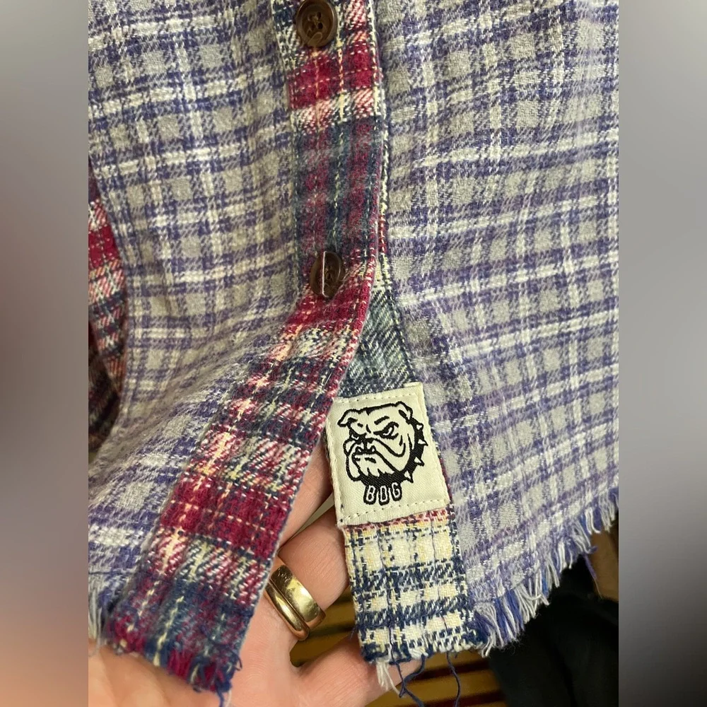 Urban Outfitters BDG Ted Patchwork Flannel - Picture 9 of 10